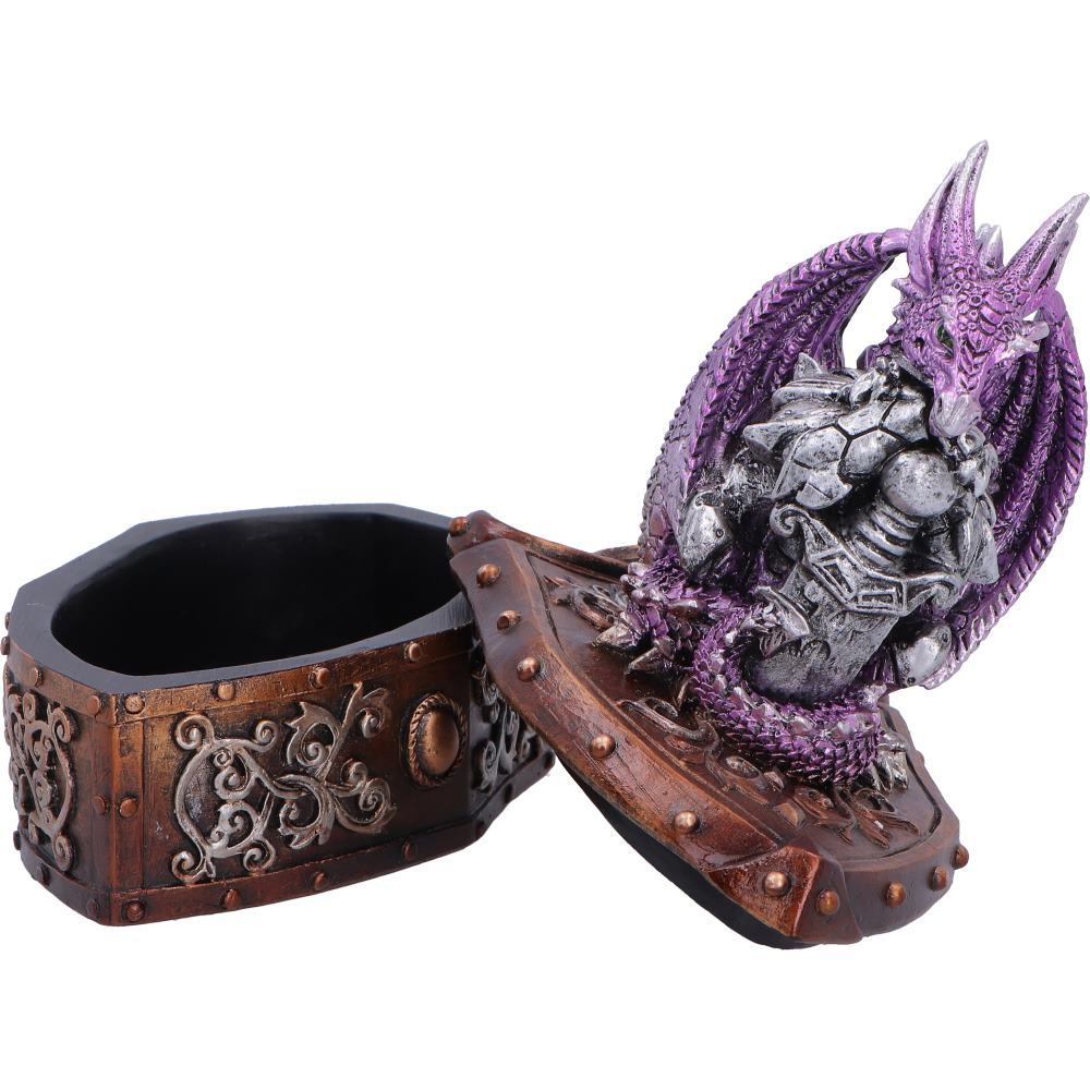 Purple Dragon on Horde Protector Shield Box 13.8cm 6
