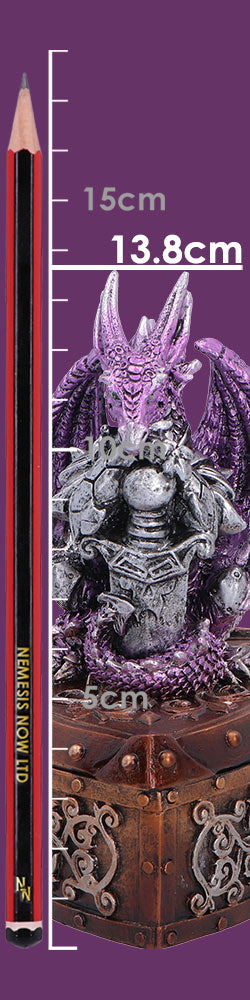 Purple Dragon on Horde Protector Shield Box 13.8cm 8