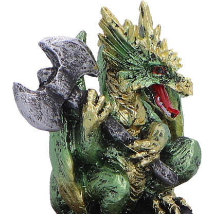 Hoard Defender Box Green Dragon on Shield Box 10.5cm 5