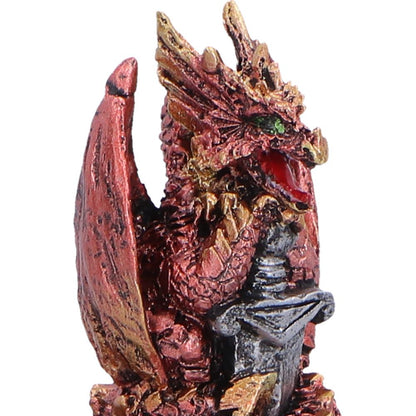 Hoard Defender Box Red Dragon on Shield Box 10.5cm 5