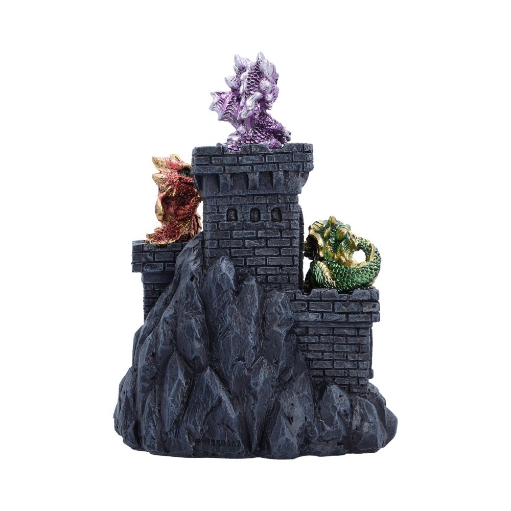 Dragonlings Keep LED Castle Display Piece 18cm 3
