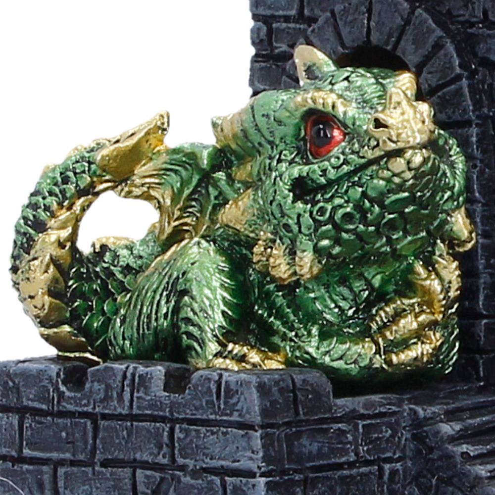 Dragonlings Keep LED Castle Display Piece 18cm 5
