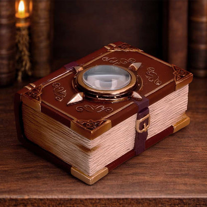 Hidden Hoard Fantasy Book Trinket Box 6.4cm 7