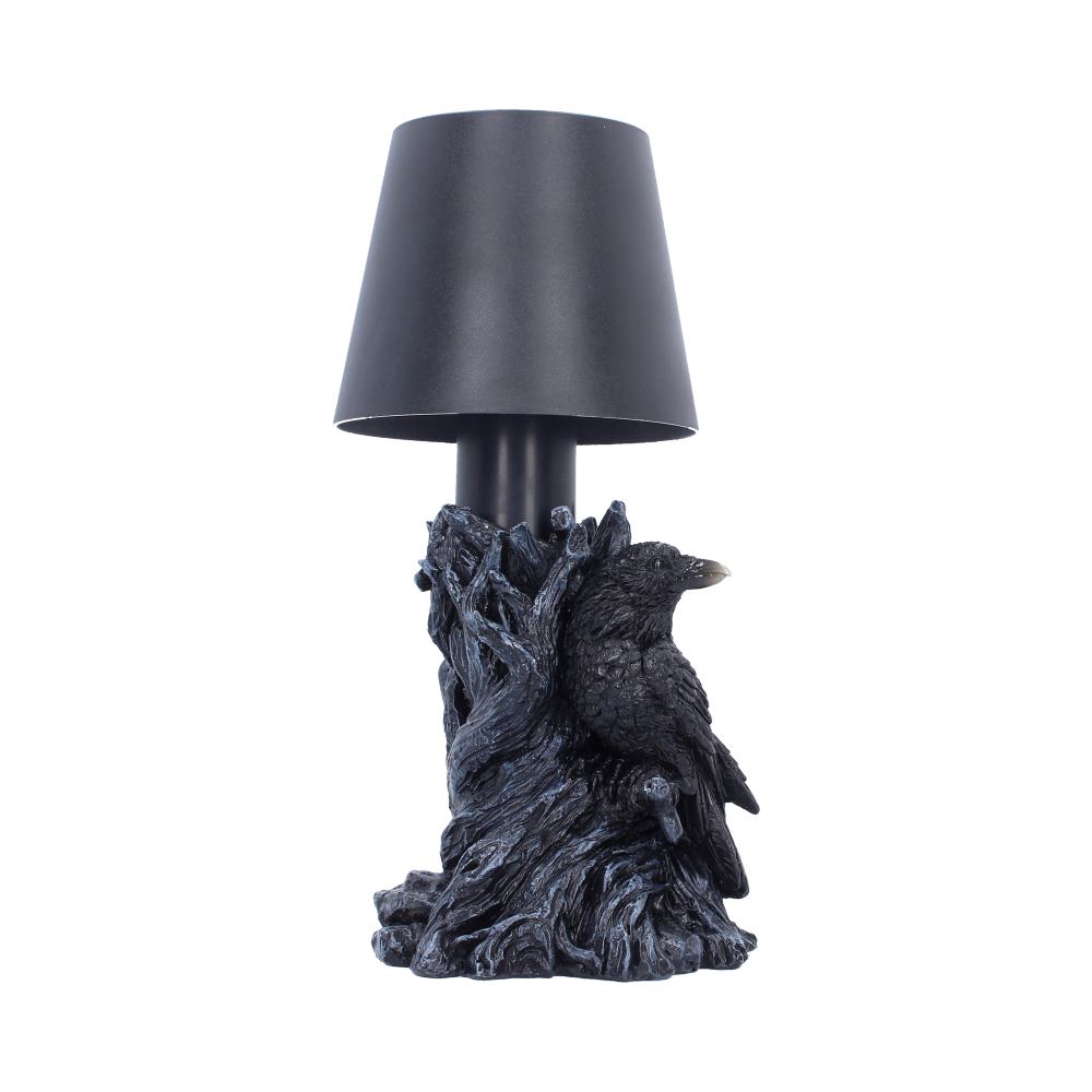 Nevermore Gothic Raven LED Lamp 25cm 4