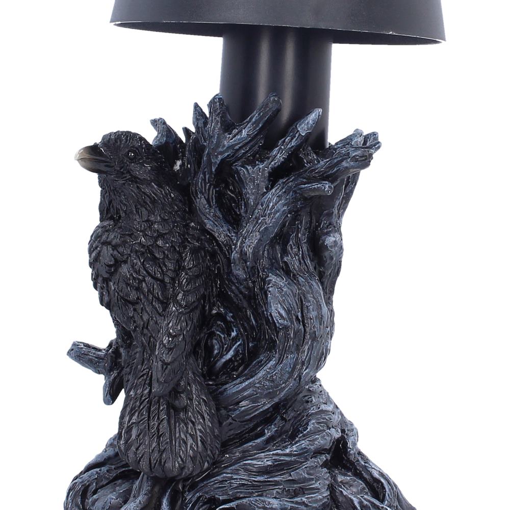 Nevermore Gothic Raven LED Lamp 25cm 5