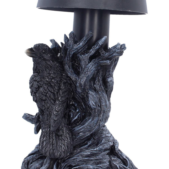 Nevermore Gothic Raven LED Lamp 25cm
