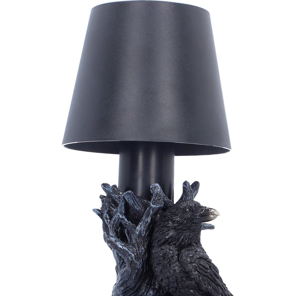 Nevermore Gothic Raven LED Lamp 25cm 6