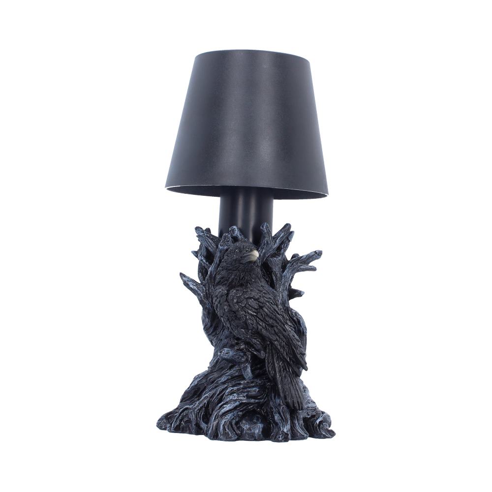 Nevermore Gothic Raven LED Lamp 25cm 1