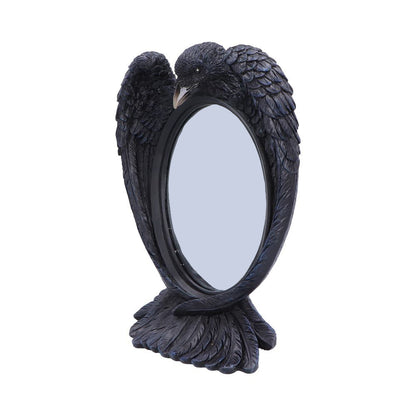 Nevermore Reflection Raven Standing or Wall Hanging Mirror 30.2cm 8