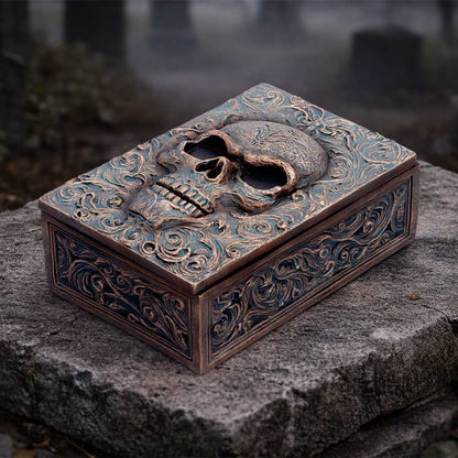 Skull Treasured Remains Box 5.6cm 7