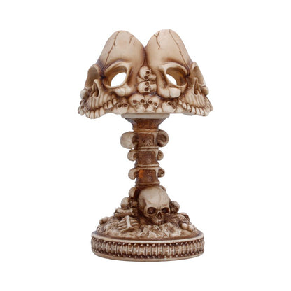 Last Light Gothic Skull Lamp Bone 22.6cm 4