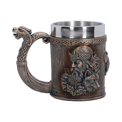 Til Valhalla Viking Ship Tankard 11.7cm 3