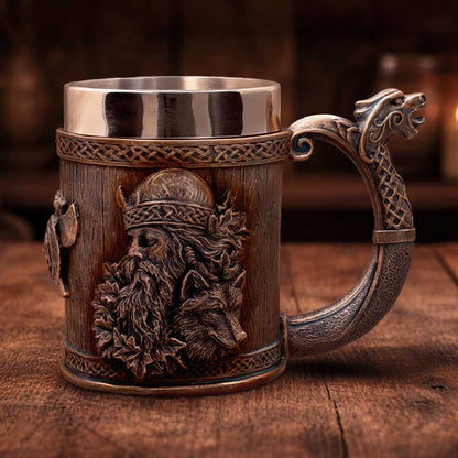 Til Valhalla Viking Ship Tankard 11.7cm 7