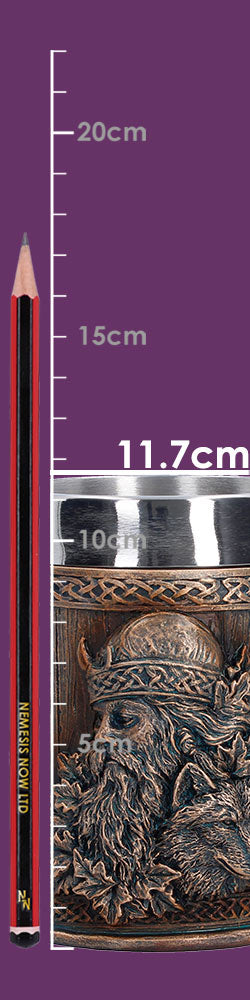 Til Valhalla Viking Ship Tankard 11.7cm 8