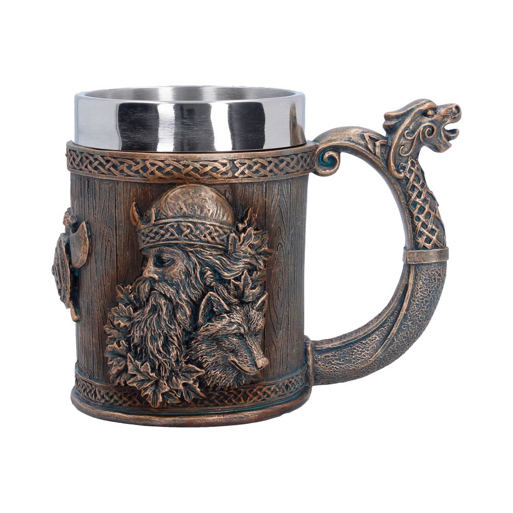 Til Valhalla Viking Ship Tankard 11.7cm 1