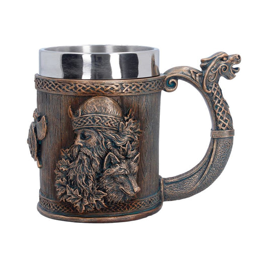 Til Valhalla Viking Ship Tankard 11.7cm 1