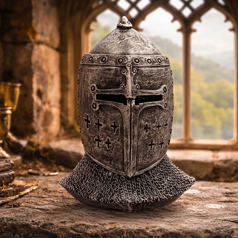Helm of the Brave Helmet Figurine 10.6cm 7
