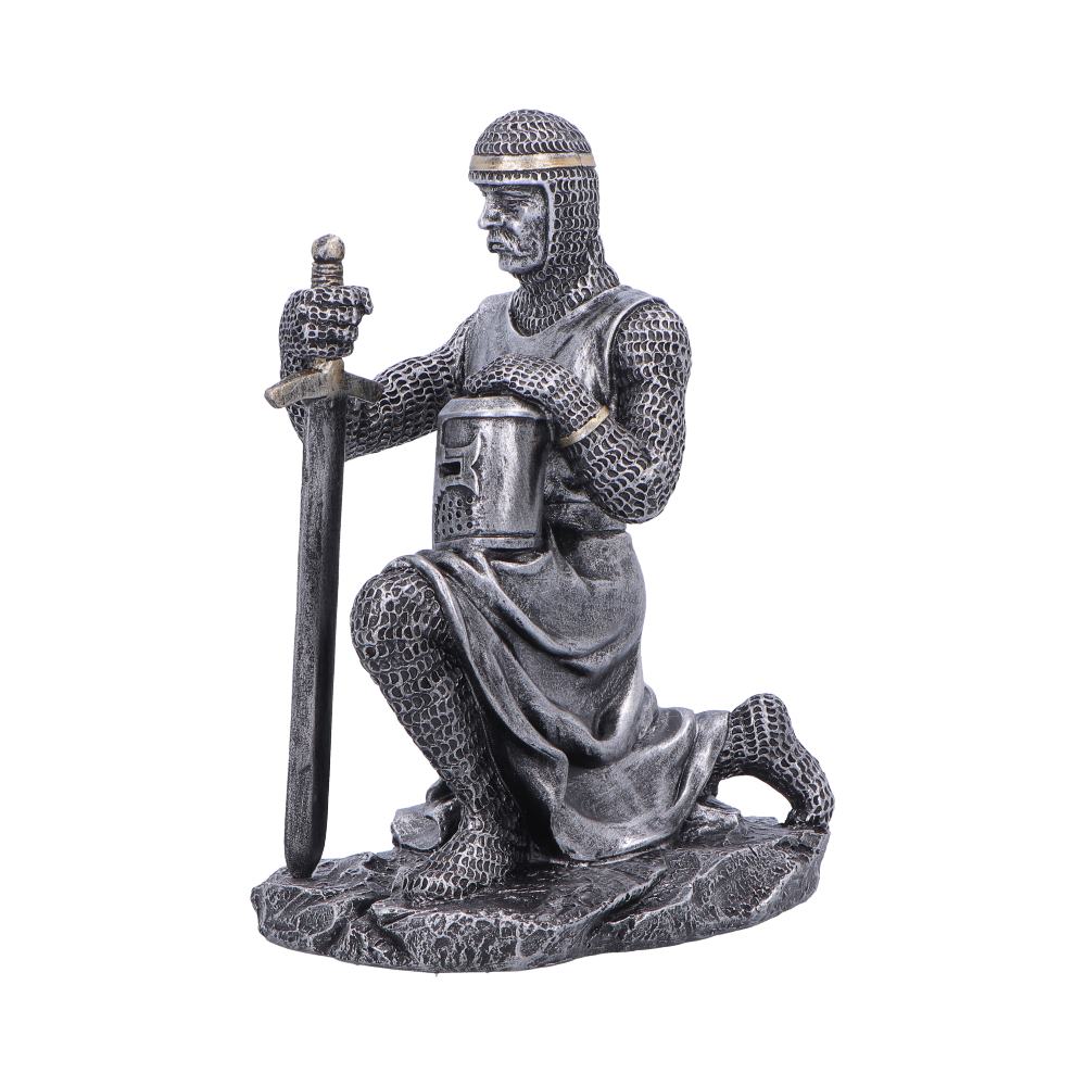 Medieval Soldier Pledge Figurine 15.1cm 2