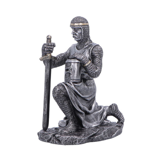 Medieval Soldier Pledge Figurine 15.1cm 2