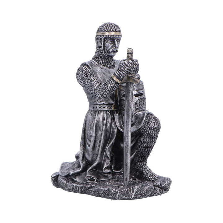 Medieval Soldier Pledge Figurine 15.1cm