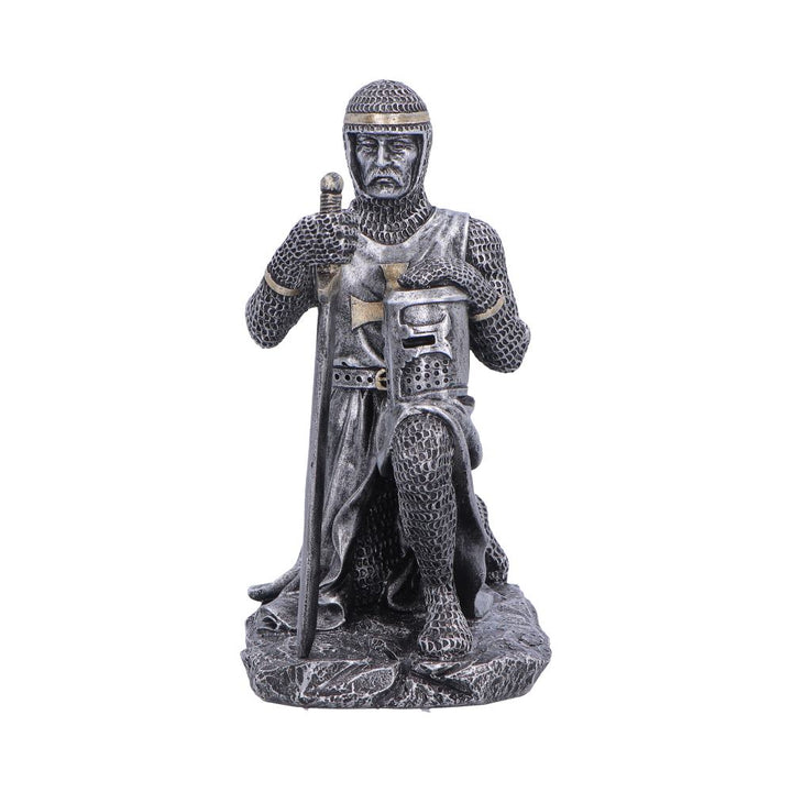 Medieval Soldier Pledge Figurine 15.1cm