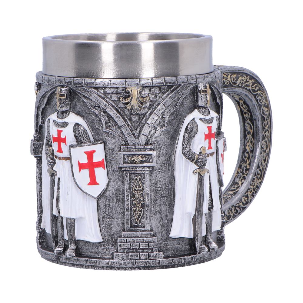 Knight in Shining Armour White Tankard 11.9cm 4