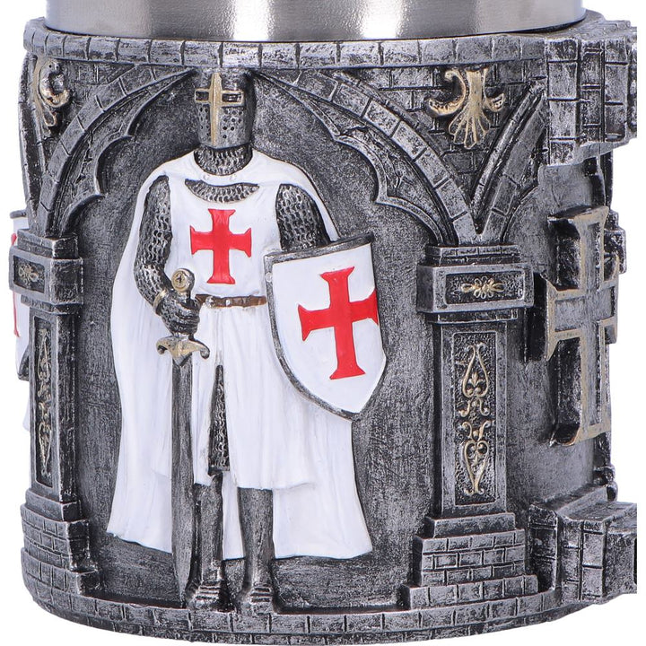 Knight in Shining Armour White Tankard 11.9cm