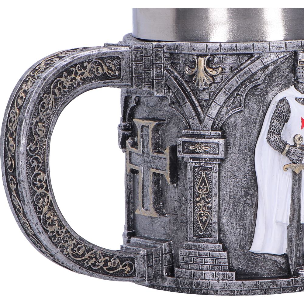 Knight in Shining Armour White Tankard 11.9cm 6