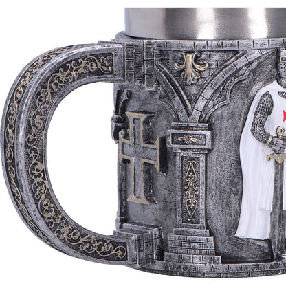 Knight in Shining Armour White Tankard 11.9cm 6