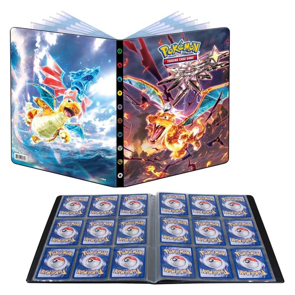 Pokemon Scarlet & Violet Ultra Pro 9 Pocket Binder Obsidian Flames 2