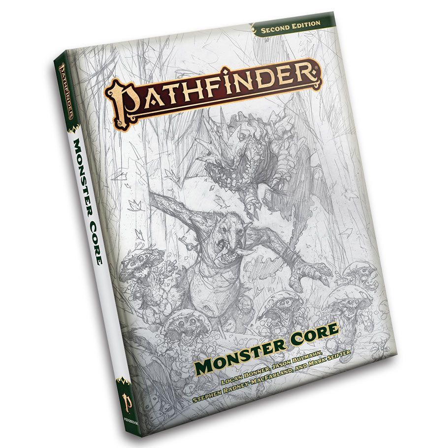 Monster Core Sketch Cover Edition: Pathfinder RPG (P2) 1