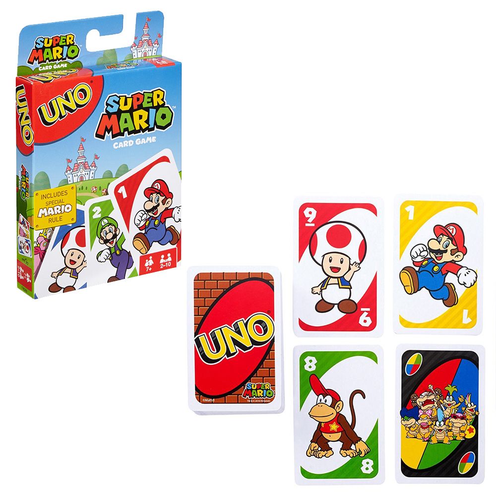 UNO Super Mario Bros Card Game