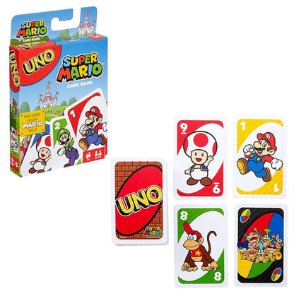 UNO Super Mario Bros Card Game