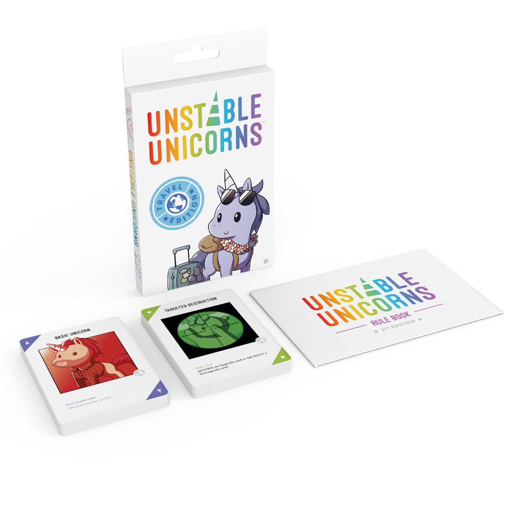Unstable Unicorns Travel Edition Card Game by TeeTurtle