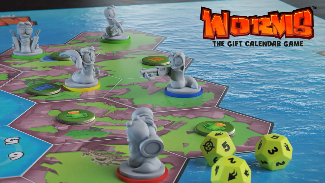 Worms Gift Calendar Board Game