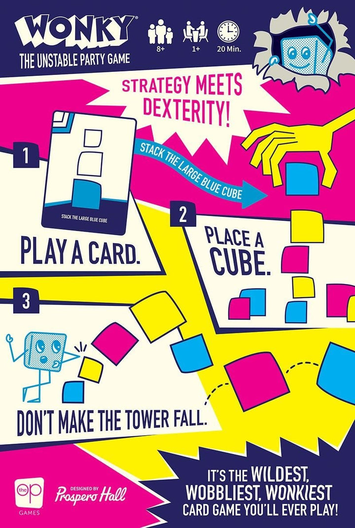 Wonky Board Game by USA OPOLY