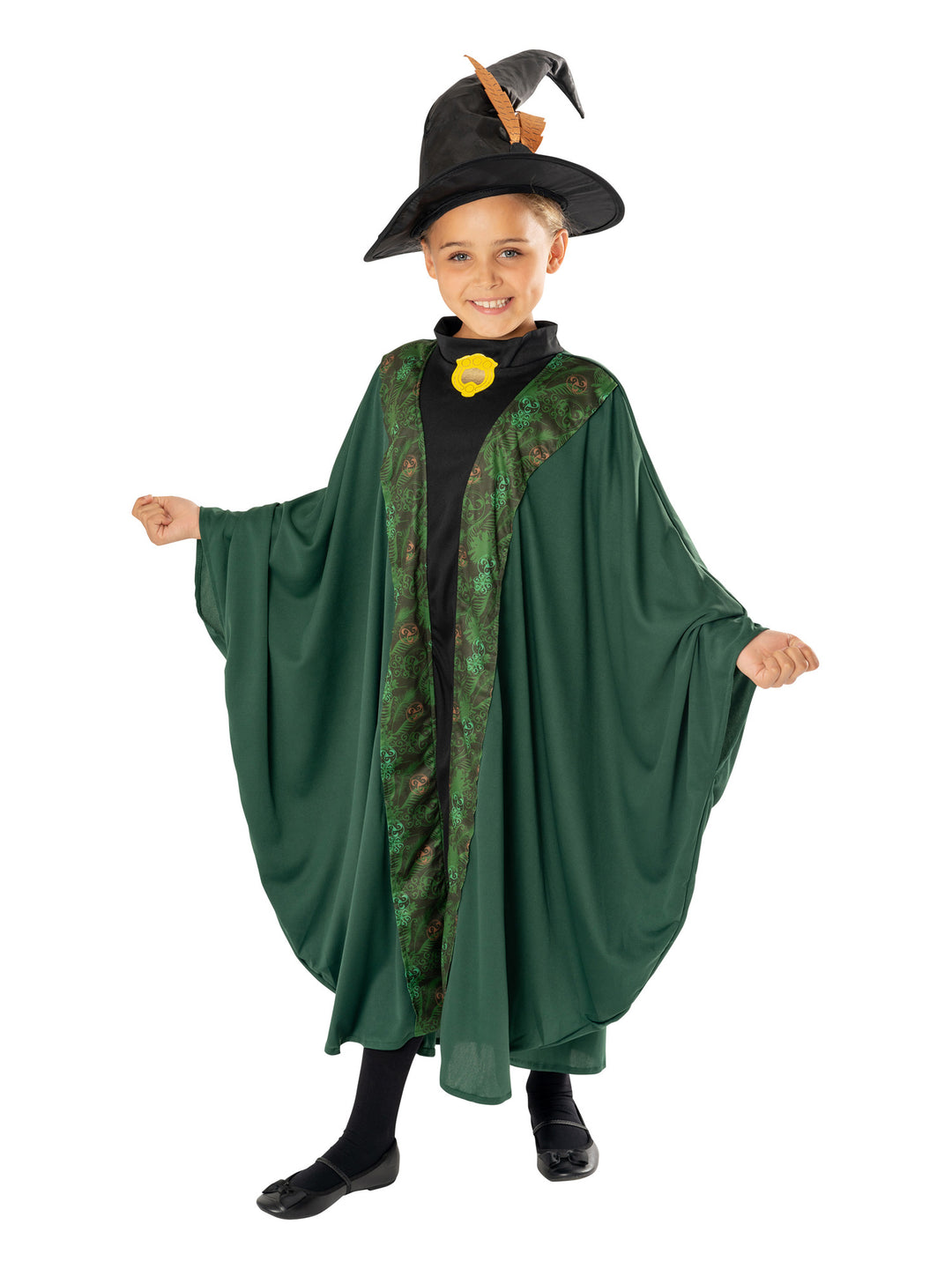 Professor Mcgonagall Robe Kids Harry Potter Costume_1 rub-3009131314