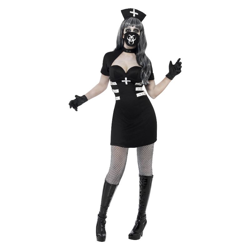 Nurse Delirium Costume Black Adult 1