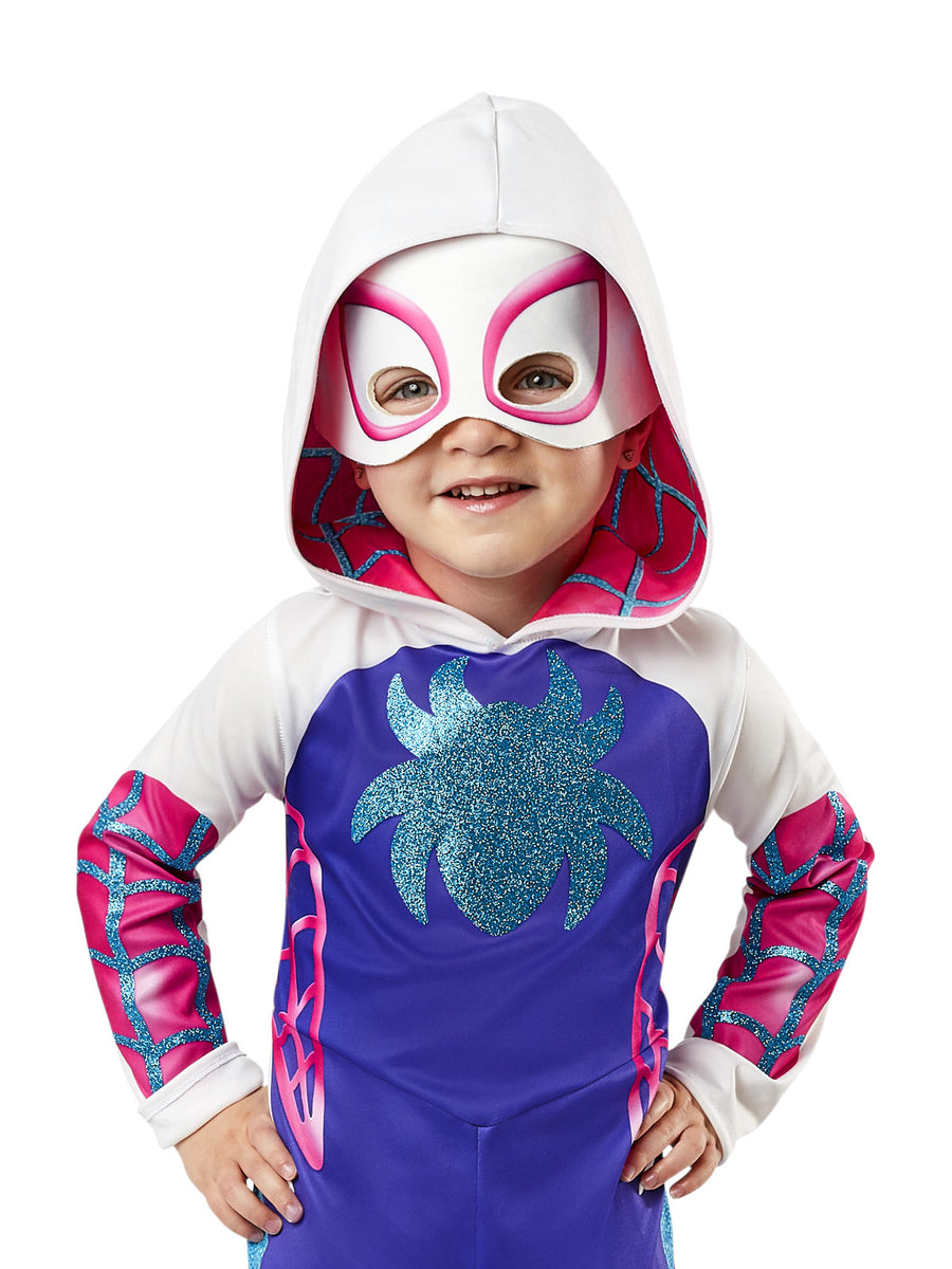 Ghost Spider Girls Toddler Gwen Stacy Costume 1 MAD Fancy Dress