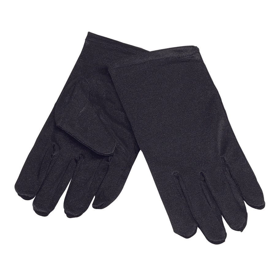 Childs Gloves Black Costume Accessories Unisex_1 BA701