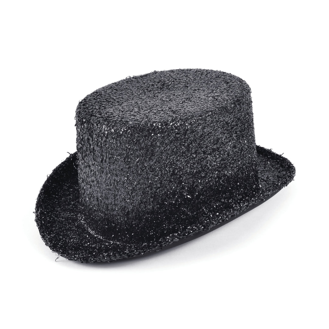 Top Hat Black Lurex Hats Unisex_1 BH666