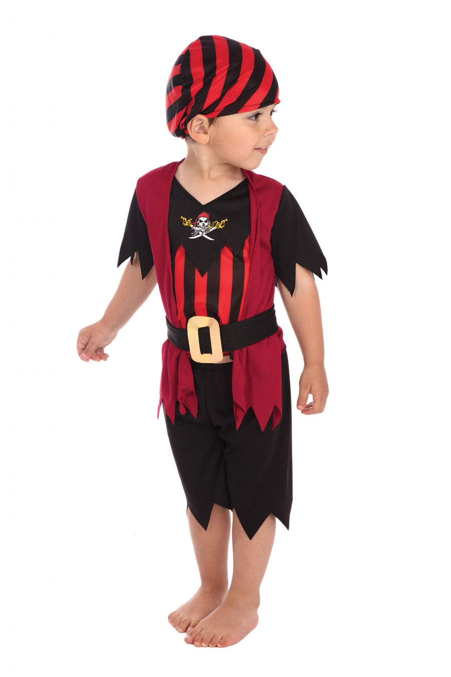 Boys Pirate Boy Mate Toddler Childrens Costume Male Halloween_1 CC019