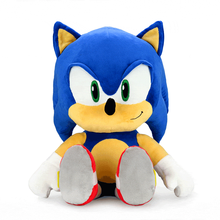 Sonic The Hedgehog Hugme 16 Inch Vibrating Plush Phunny Soft Toy 1