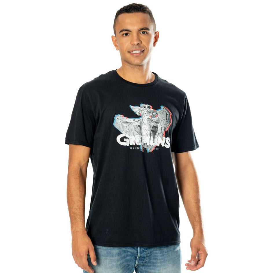 Gremlins Adult Unisex Black Flasher T-Shirt_3