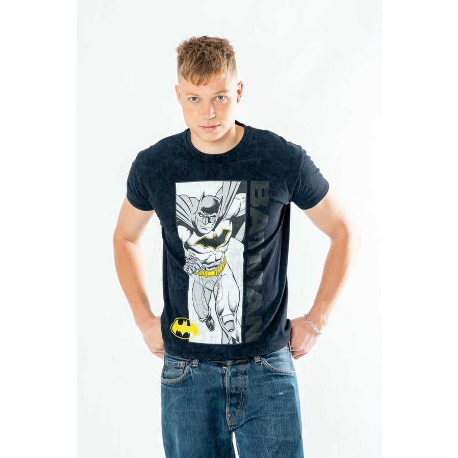 Batman Comic Acid Wash T-Shirt DC Adult_1