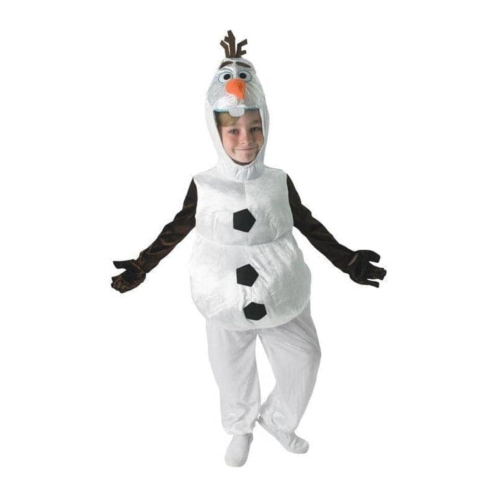 Boys Official Disney Olaf Frozen White Snowman Book Day Week Christmas Fancy Dress Costume Outfit_1 rub-610367TODD