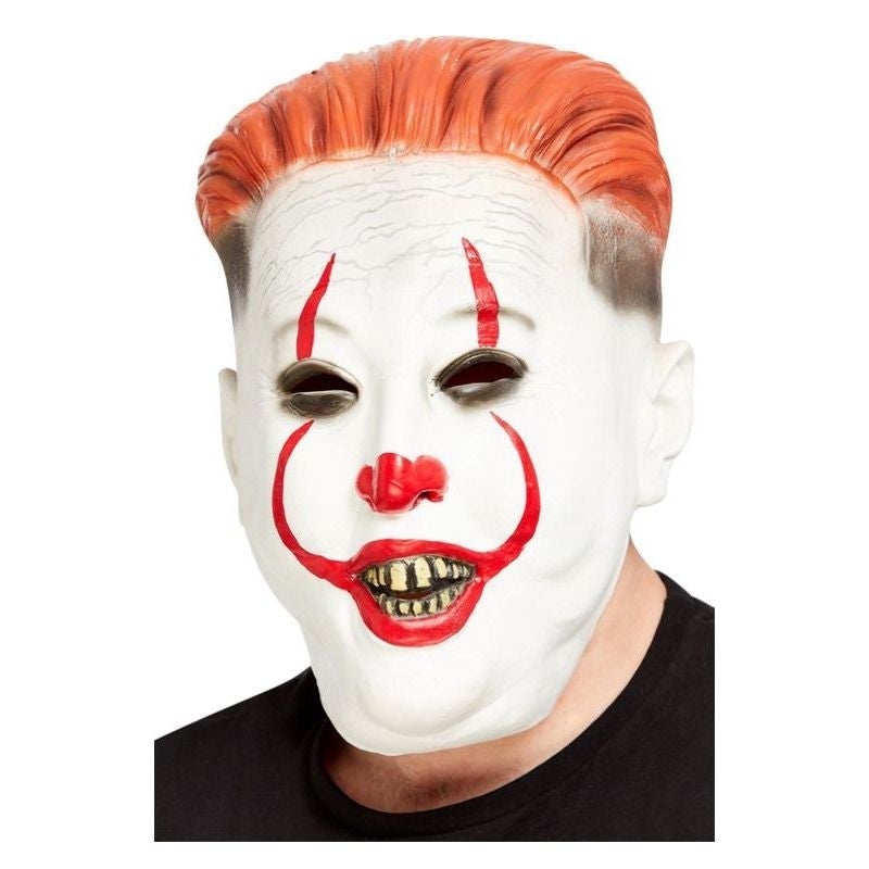 Clown Dictator Latex Mask_1 sm-56378