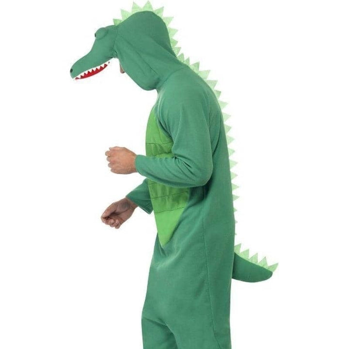 Crocodile Costume Adult Green_3 