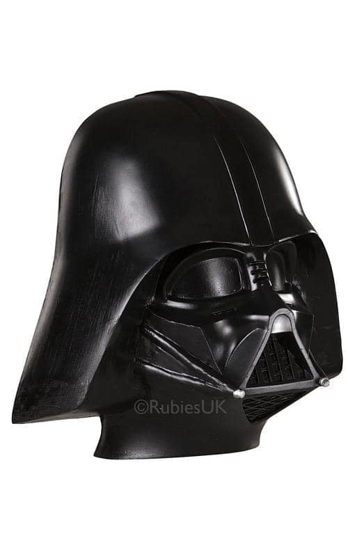 Darth Vader Adult 3/4 Face Mask of the Dark Sith Lord 1 rub-3446NS MAD Fancy Dress