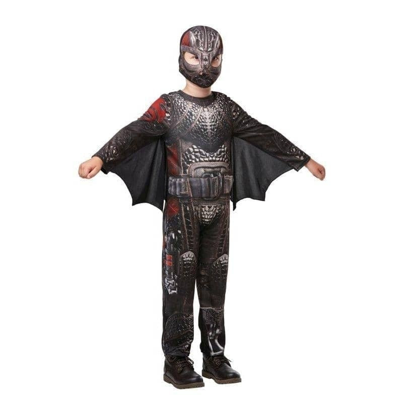 Hiccup Kids Deluxe Battlesuit How to Train Your Dragon Costume 1 rub-641472L MAD Fancy Dress